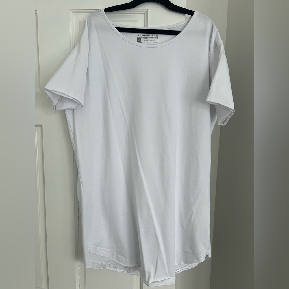 Alphalete White Men's Lifestyle Shirt